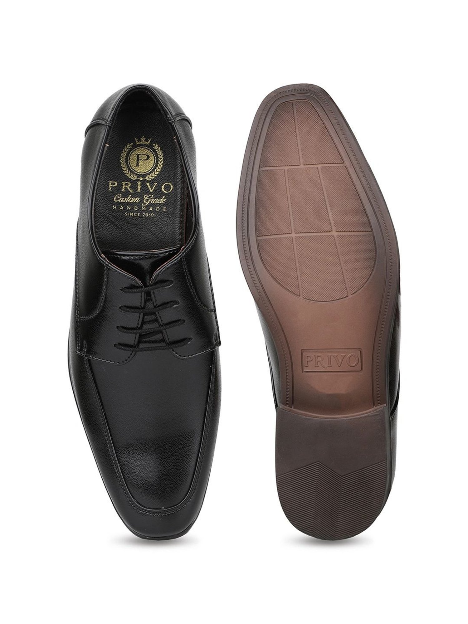 Privo by Inc.5 Men's Black Derby Shoes