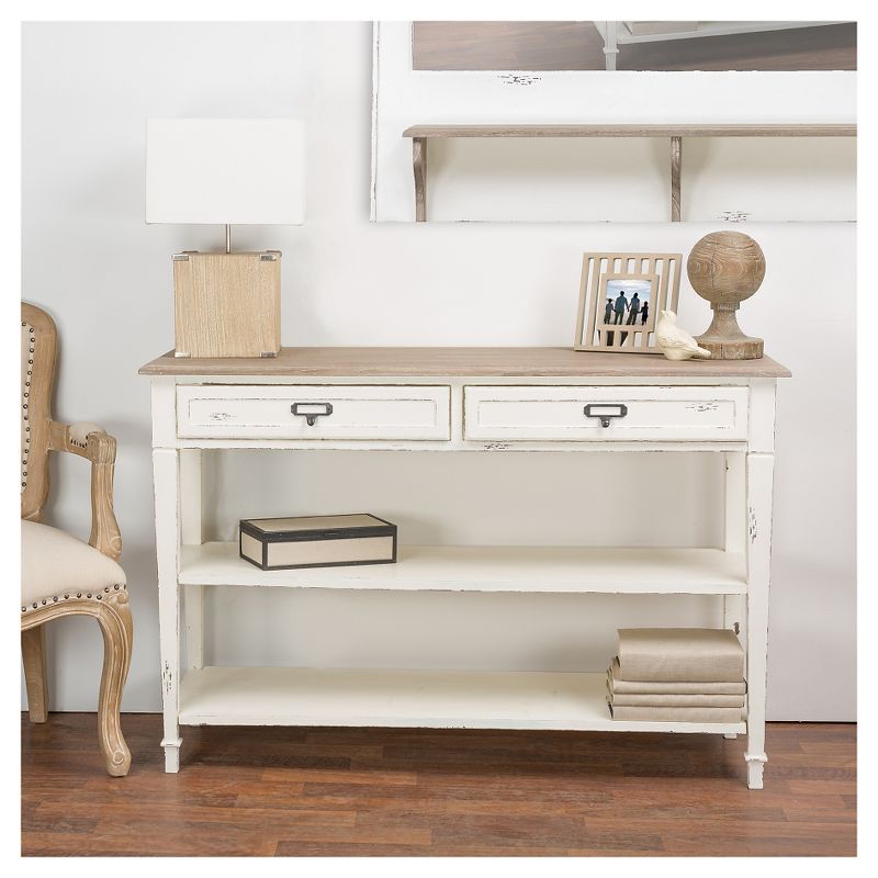 Dauphine Traditional French Accent Console Table - Baxton Studio