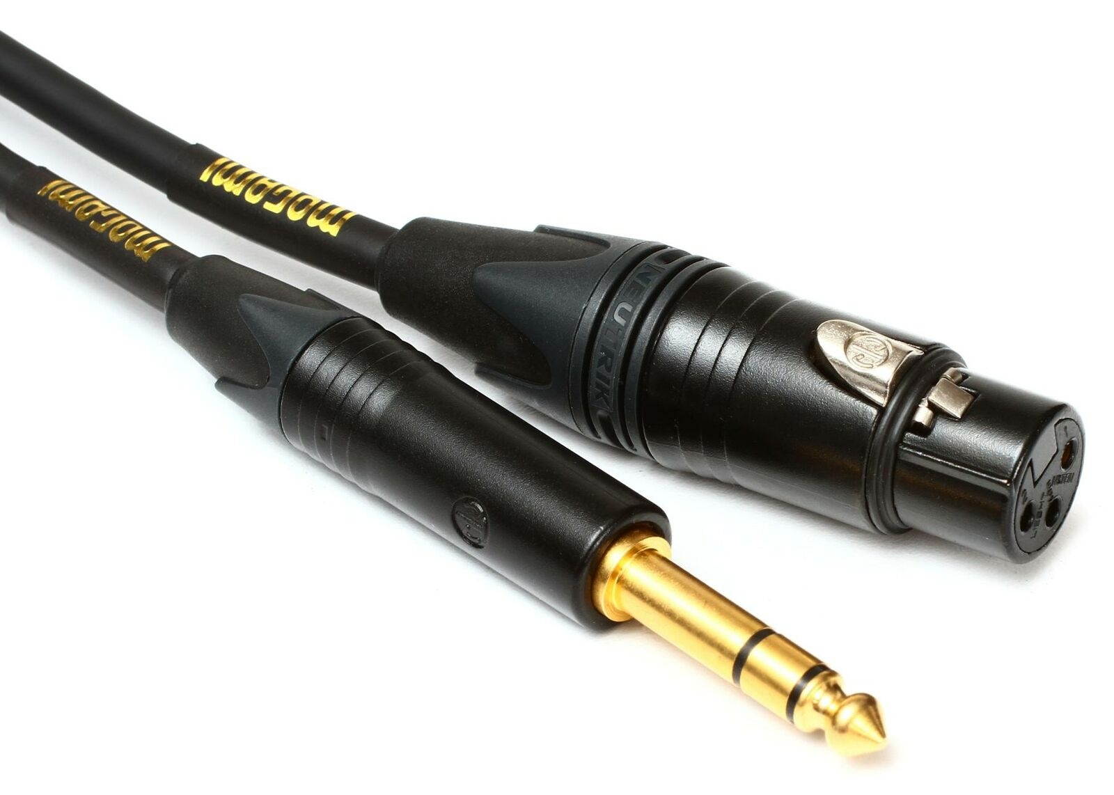 Mogami Gold TRSXLRF-10 Balanced 1/4" to XLR Female Patch Cable - 10'