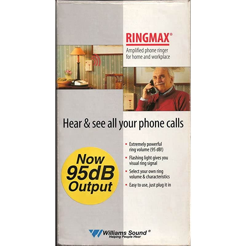 Amplified Telephone Ringer for Home and Workplace