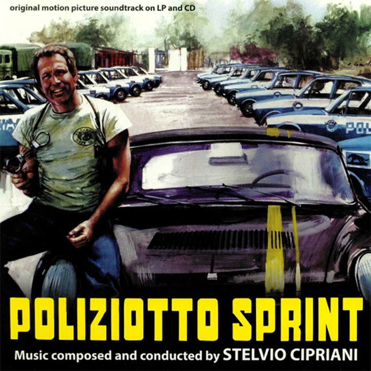 Stelvio Cipriani Poliziotto Sprint Soundtrack 180g LP & CD (Vinyl)