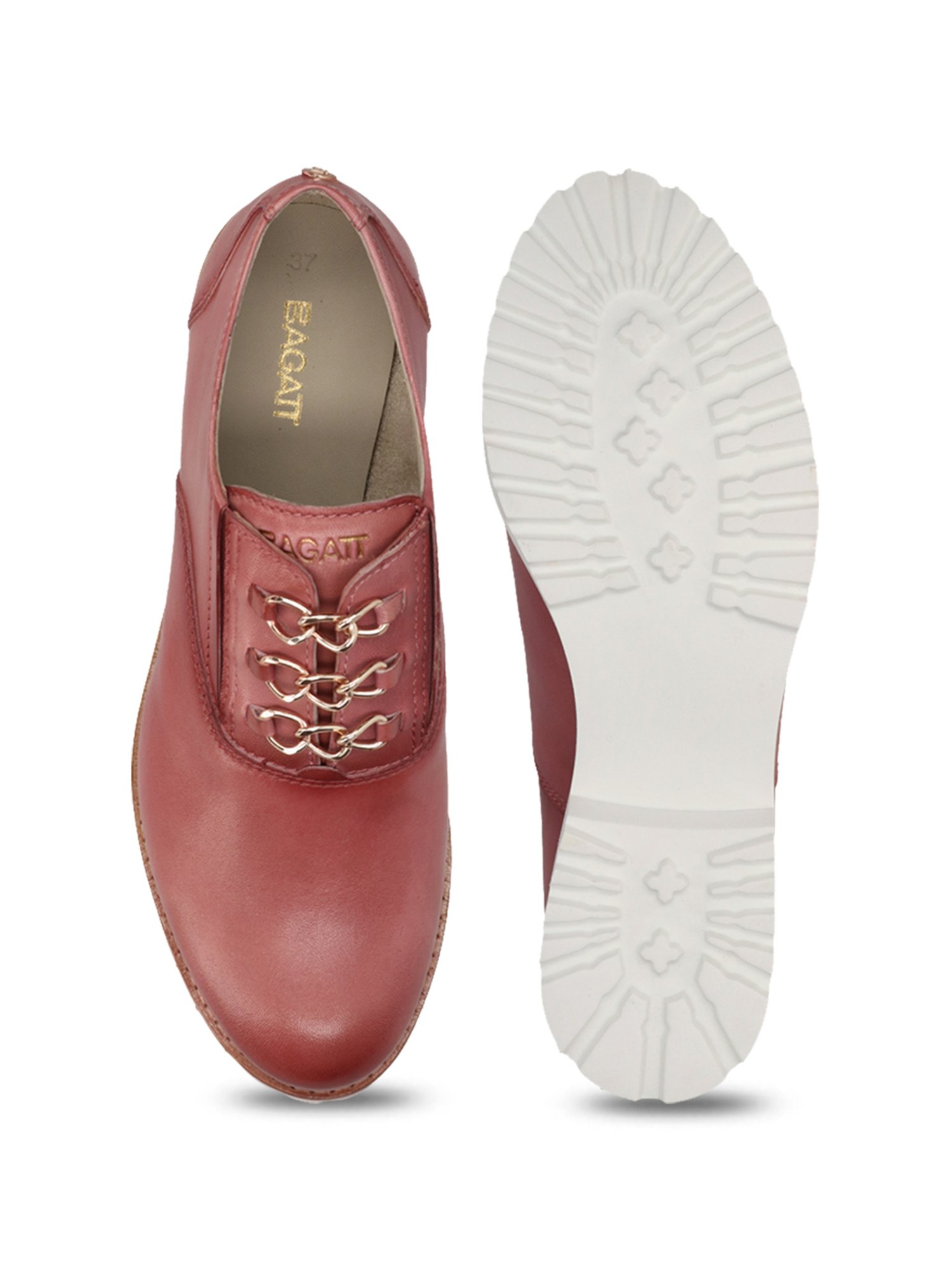 Flat N Heels Women's Pink Stiletto Pumps