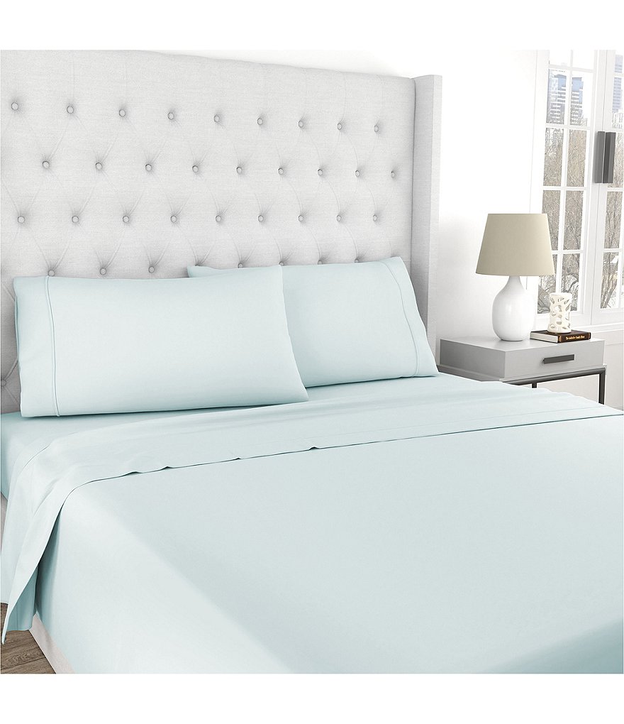 2 Pcs Standard 20"x26" Silk Satin Silky for Hair and Skin Pillowcase Black  - PiccoCasa