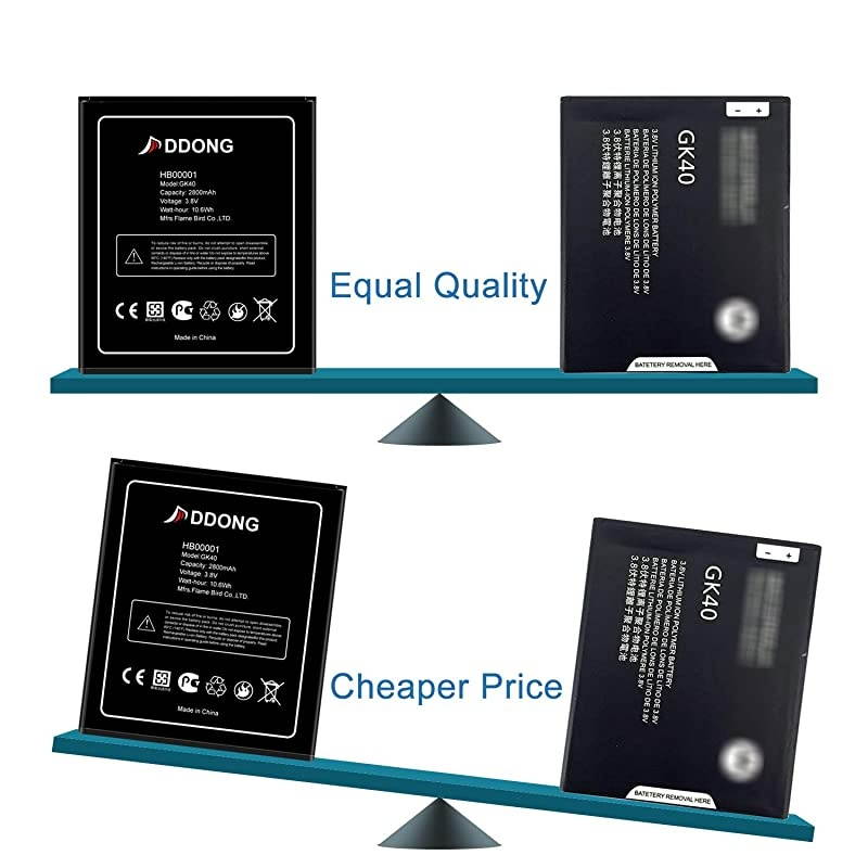 Motorola Moto G5 XT1670 Replacement Battery GK40