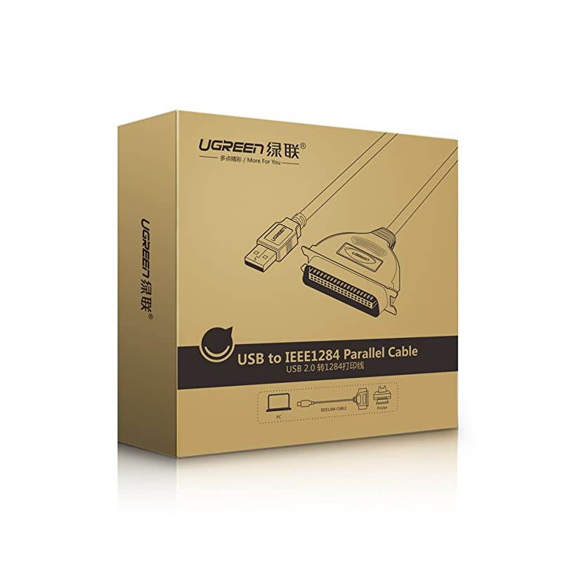 USB to IEEE1284 CN36 Parallel Printer Adapter Cable for Printer Inkjet Laser etc 10FT