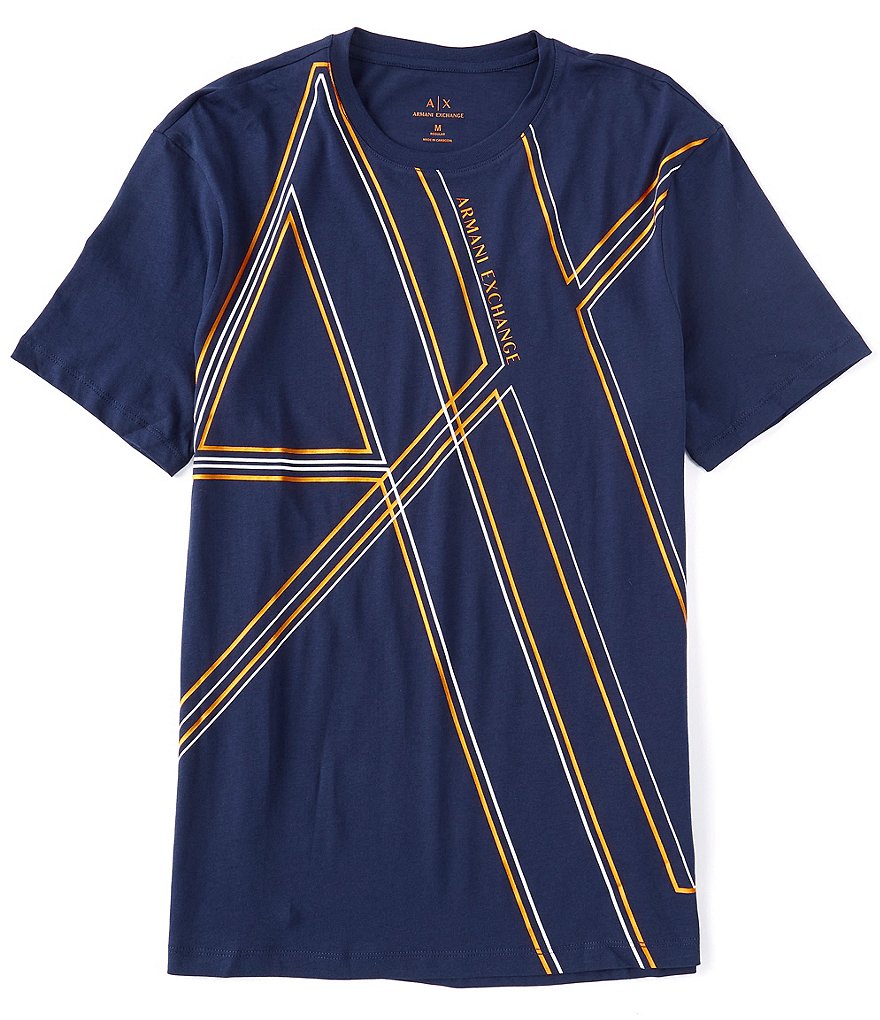Armani Exchange Large Logo Short-Sleeve Tee