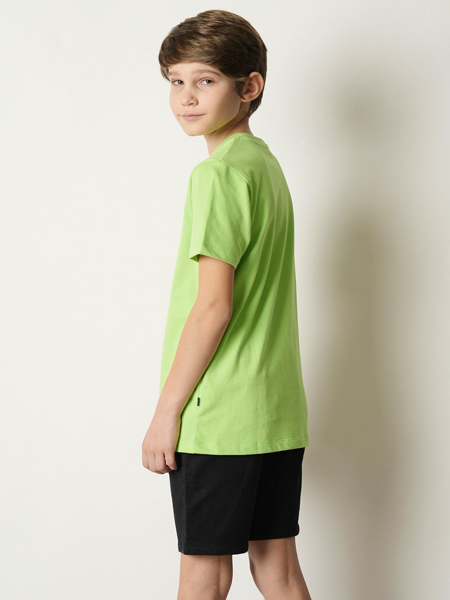 Jack & Jones Junior Green Graphic Print T-Shirt