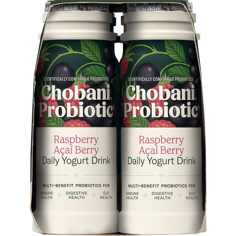 Chobani Probiotic Yogurt Drink Raspberry - 24 fl oz