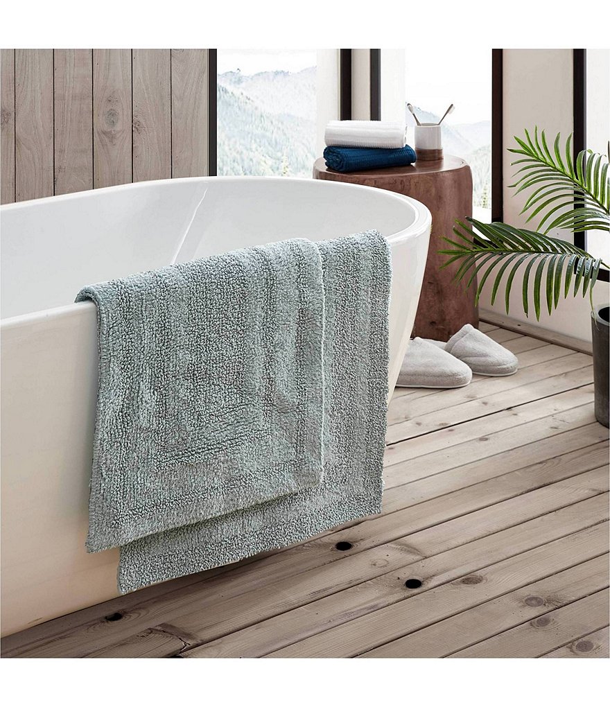 Eddie Bauer Logan Tufted Cotton 2-Piece Bath Rug Set