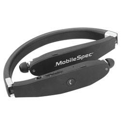 MobileSpec MBS11182 Premium Stereo Bluetooth Wireless Neck Headphones - Black