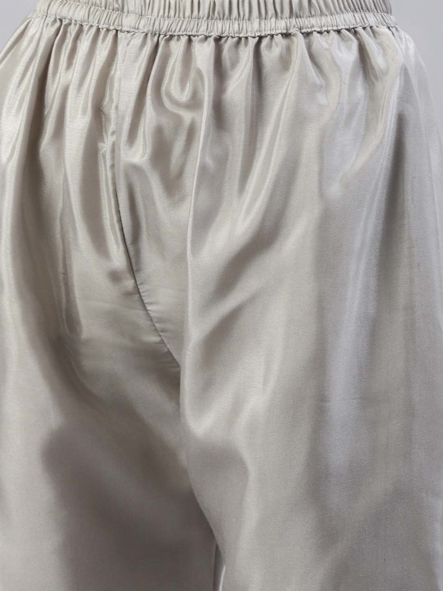 READIPRINT FASHIONS Grey Embellished Unstitched Dress Material