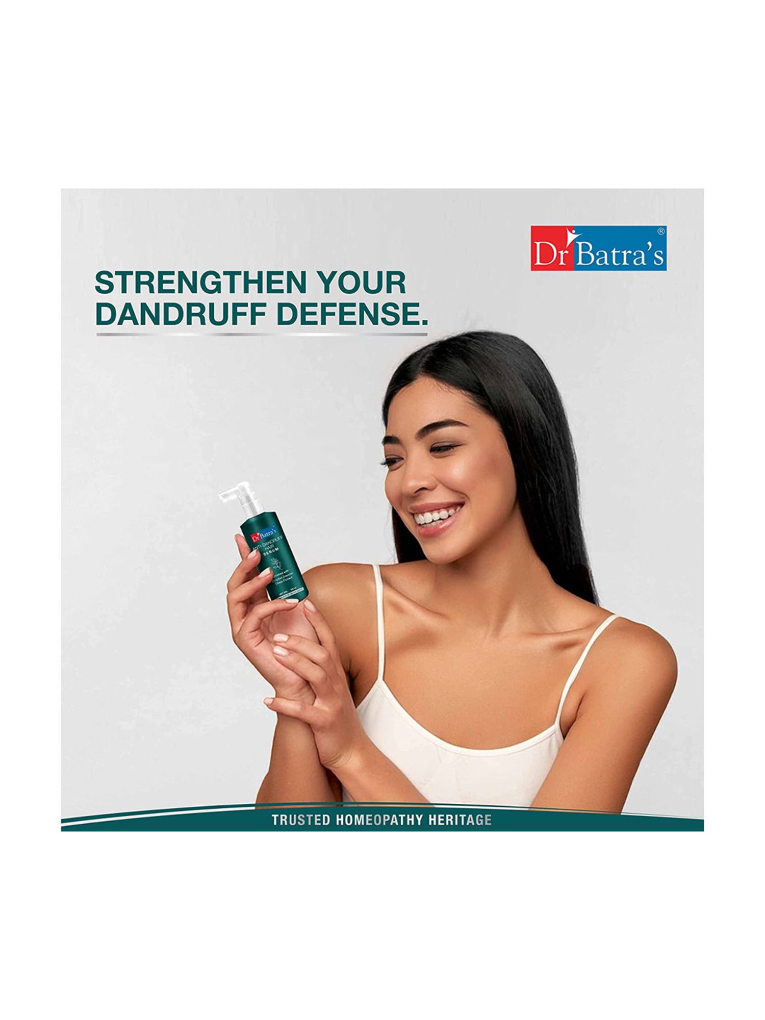 Dr. Batra's Anti Dandruff Hair Serum, Conditioner & Normal Shampoo