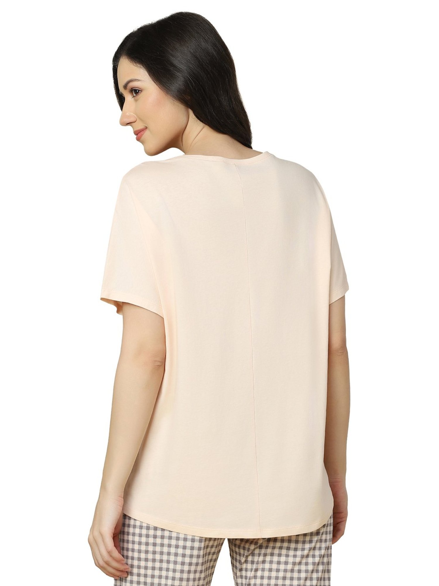 Triumph Beige Cotton T-Shirt