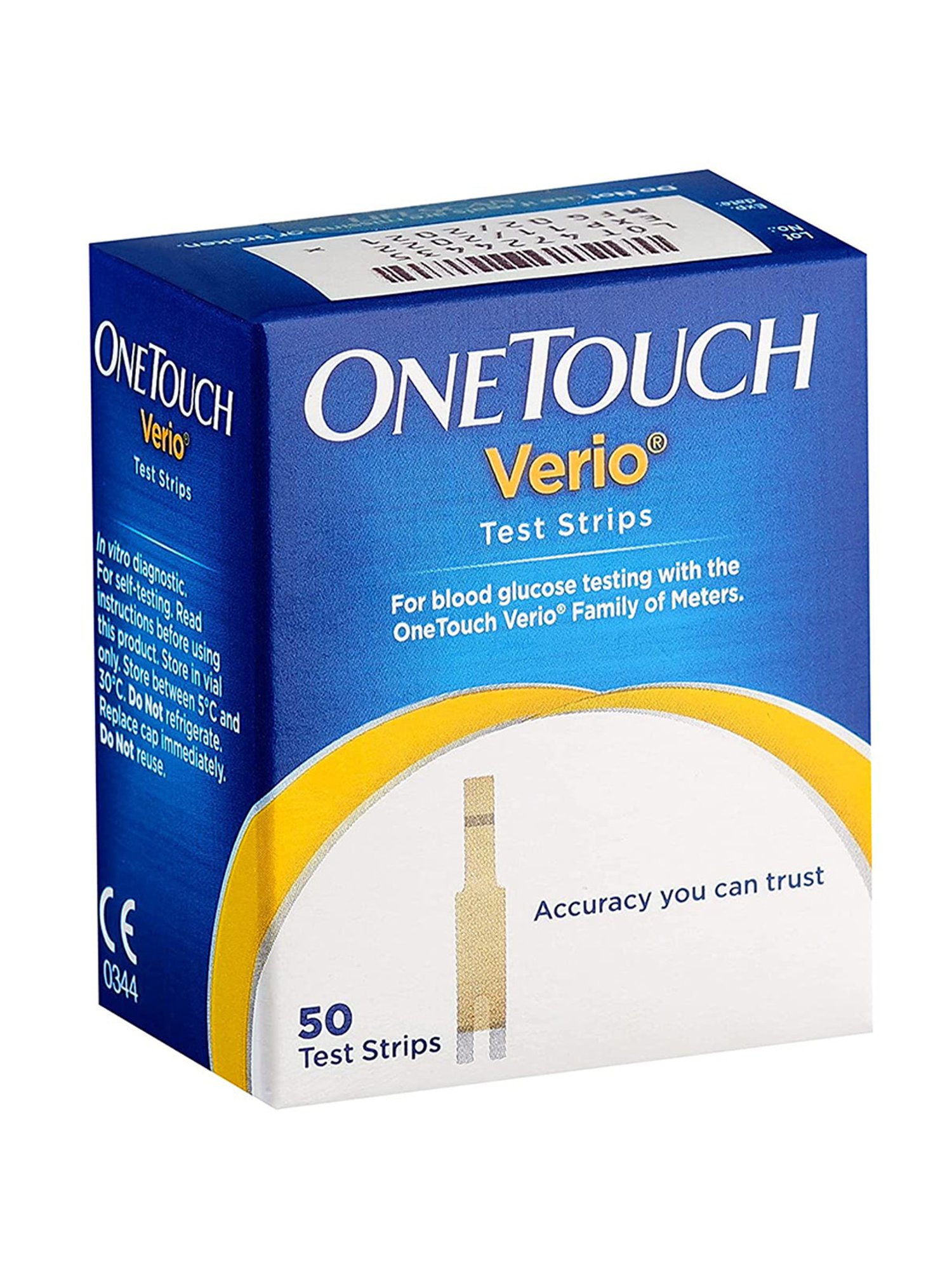 Accusure Simple Glucometer machine With 25 Test Strips (Black)