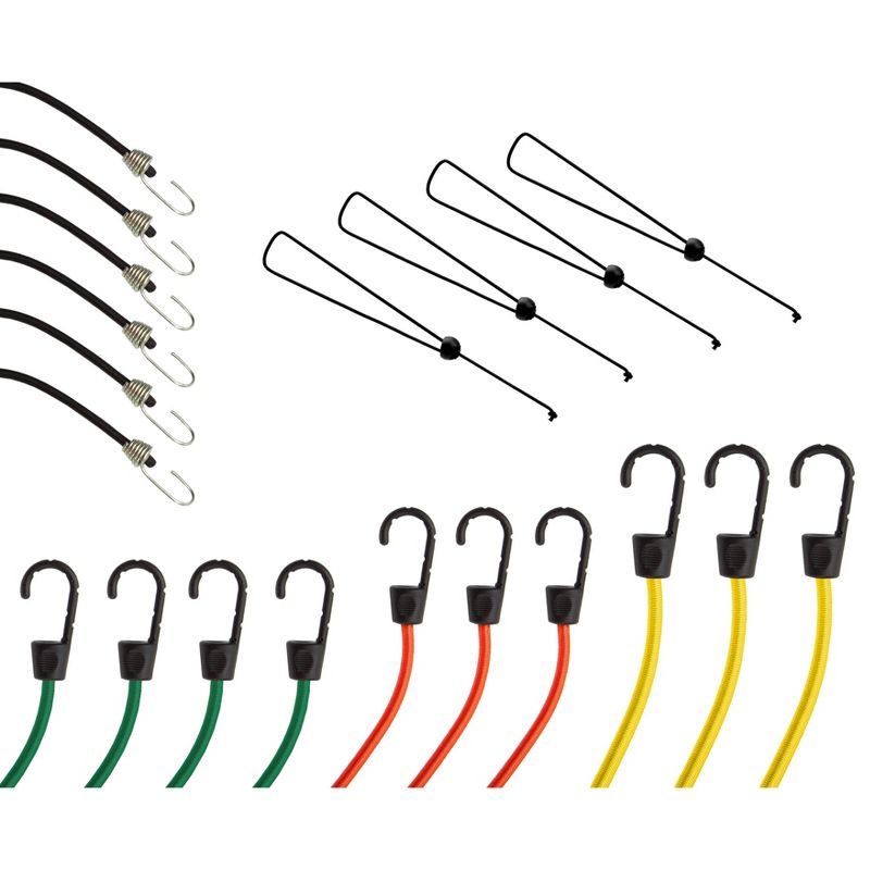 Winston 10pc Value pk Standard Bungee Asst