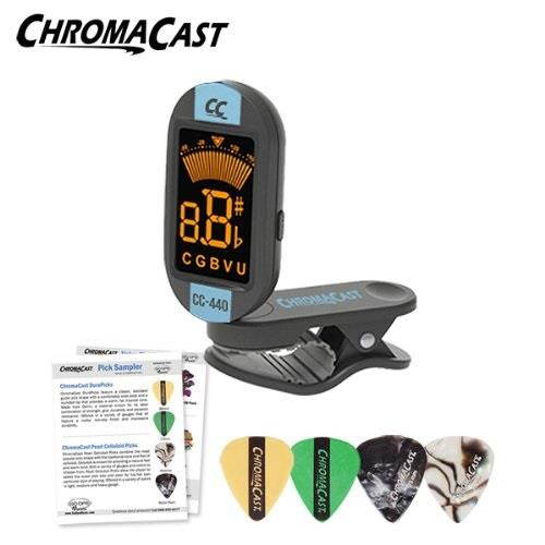 chromacast 440 series cc440dblkit guitar tuner