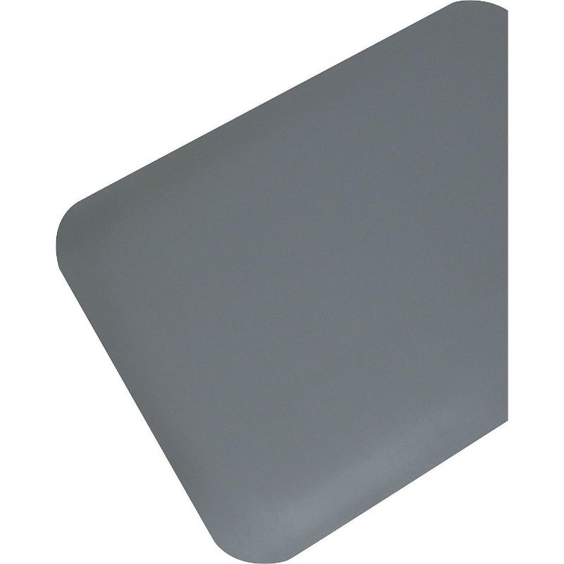 3'x5' Rectangle Solid Floor Mat Gray - Guardian
