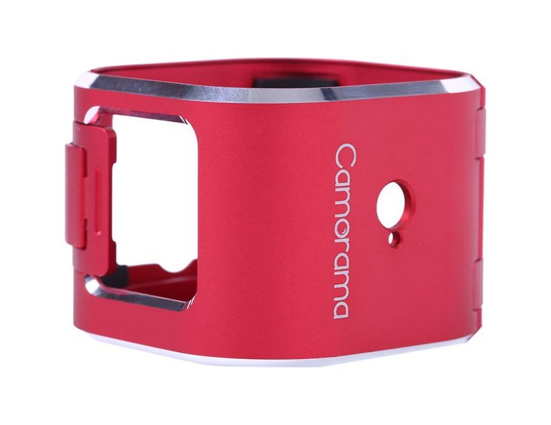 Camorama Hard Shell Metal Case - For Camera - Red - Damage Resistant - Aluminum Alloy, Metal, Stainless Steel