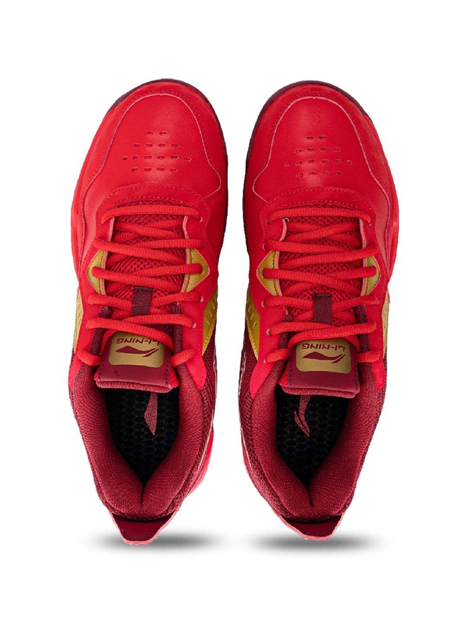 Li-Ning Men's RANGER LITE SE II Fiery Red Indoor Court Shoes