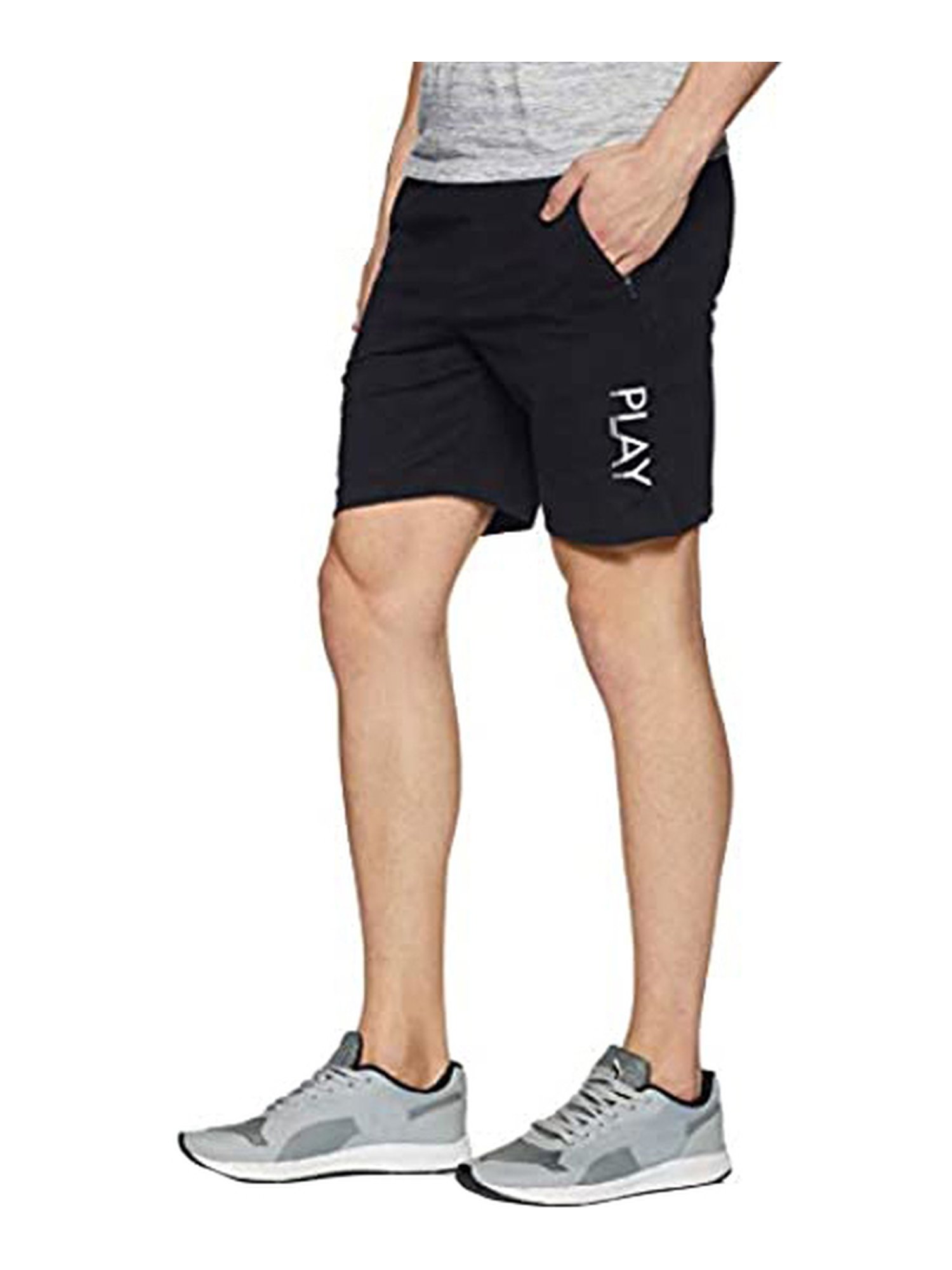 Fruit of the Loom Steel Grey Regular Fit Shorts