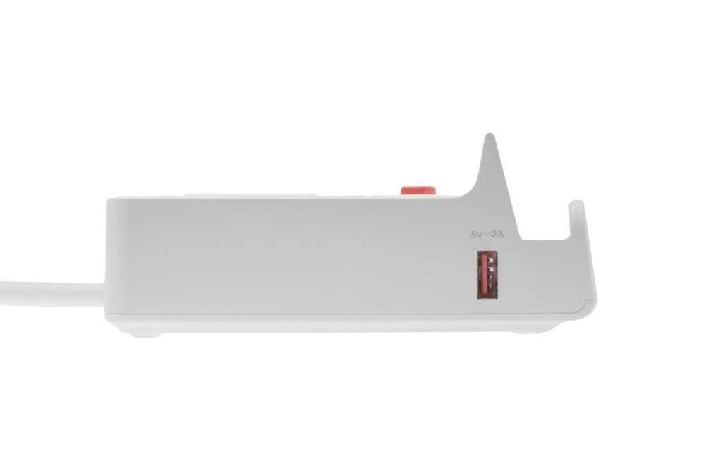 SF Cable Charging station Combo -3 ports USB+ 2 Sockets+1 slot