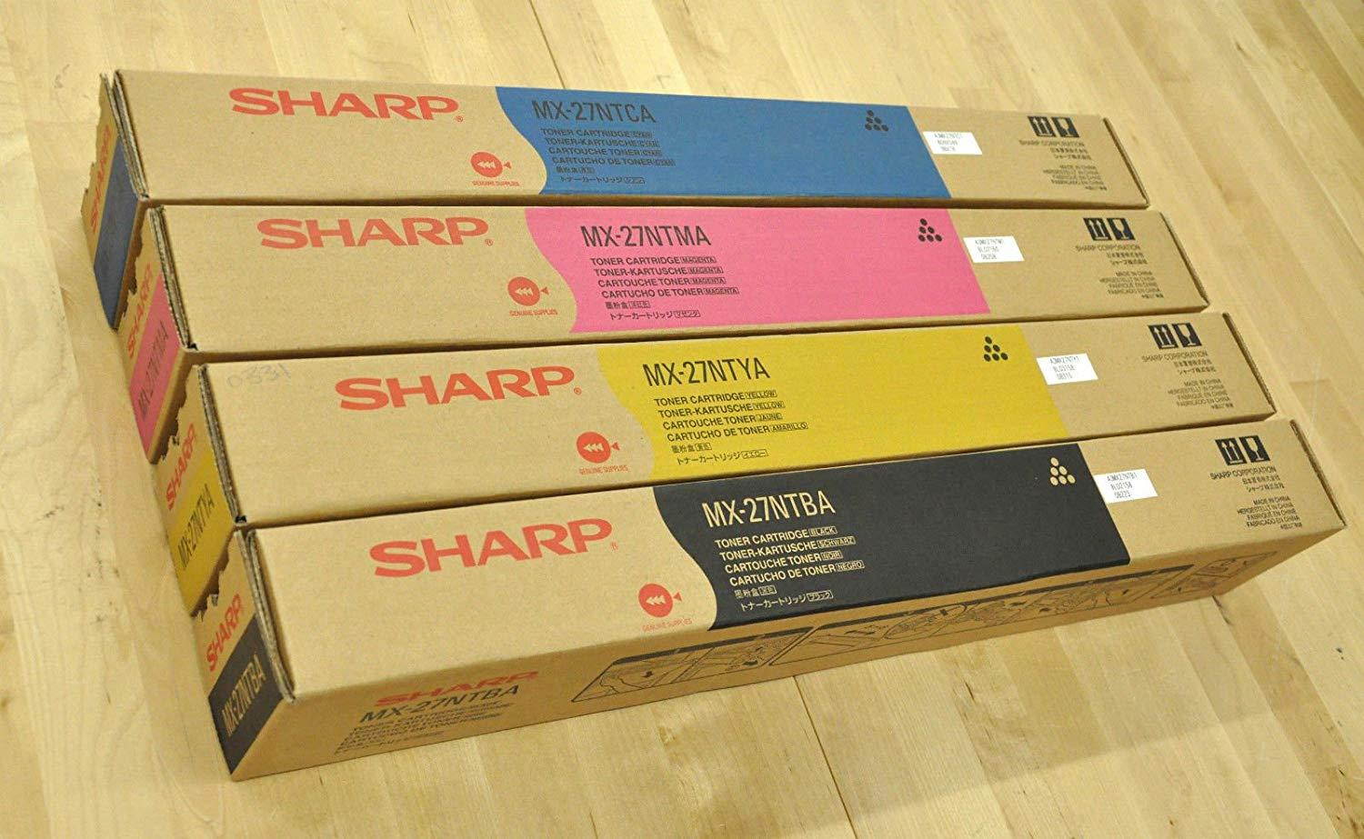 Sharp OEM MX27NTCA TONER CARTRIDGE (CYAN) For MX3501N (MX27NTCA) -