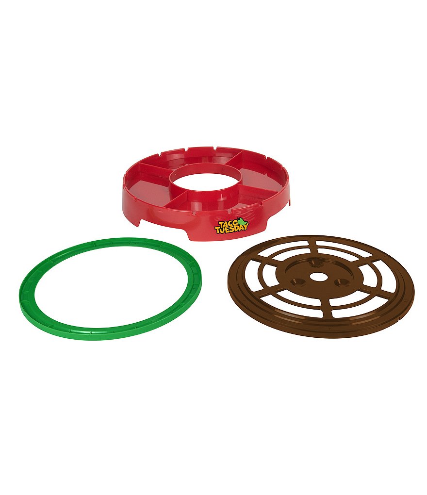 Taco Tuesday Heated Lazy Susan Taco Bar