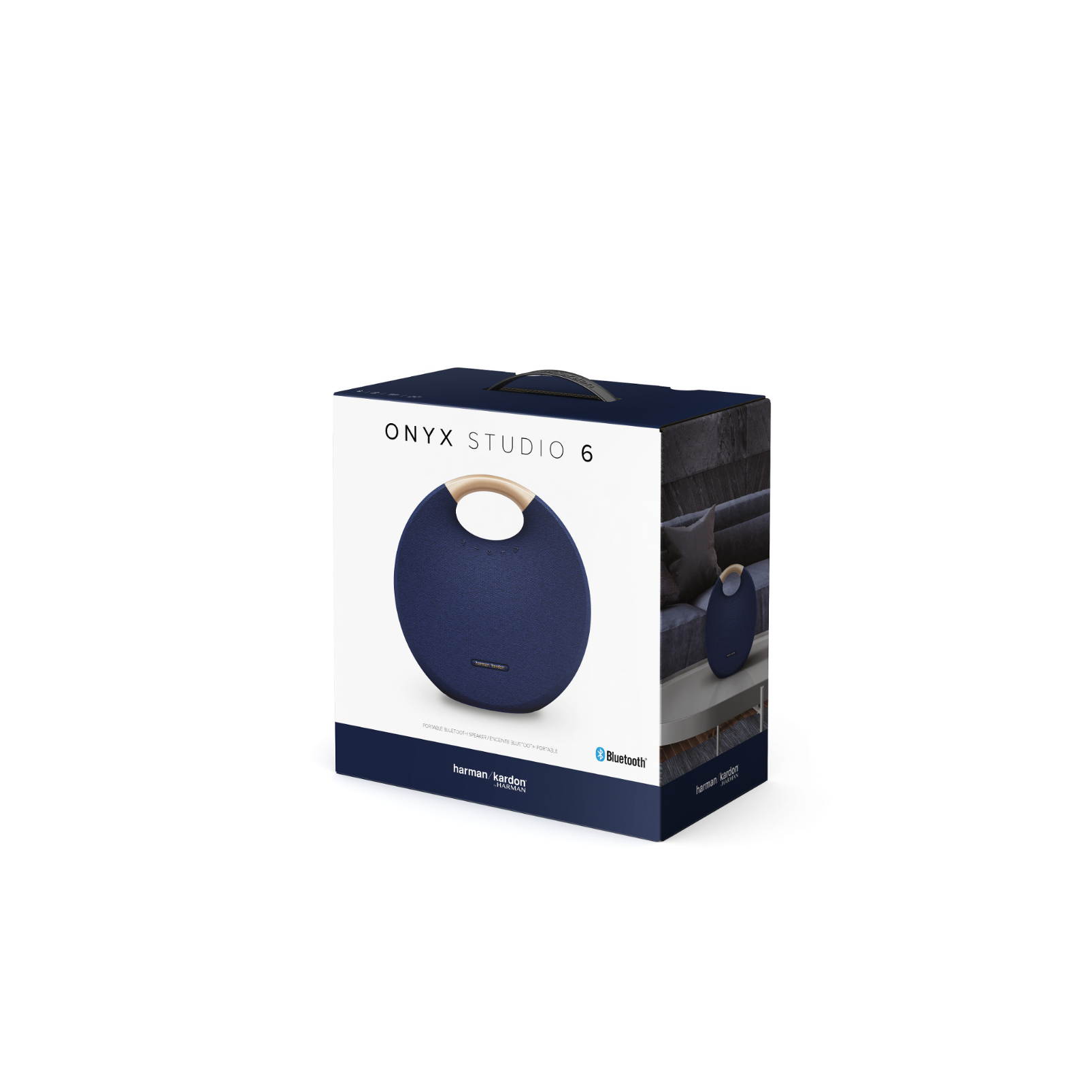 Harman Kardon Onyx Studio 6 - Bluetooth Speaker with Handle - Black