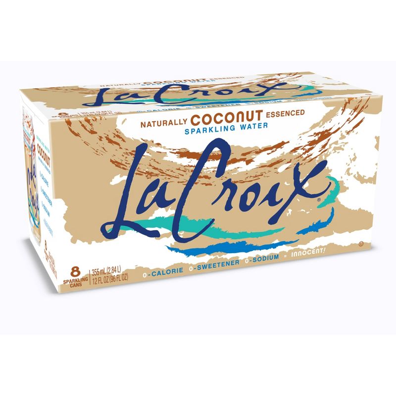 LaCroix Coconut Sparkling Water - 8pk/12 fl oz Cans