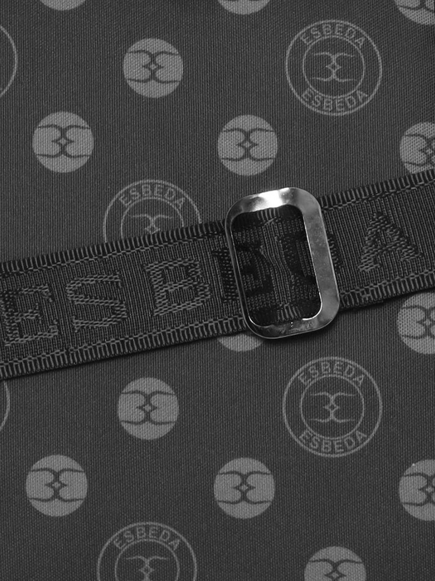 Esbeda Black Printed Large Duffle Bag - 37 Ltrs