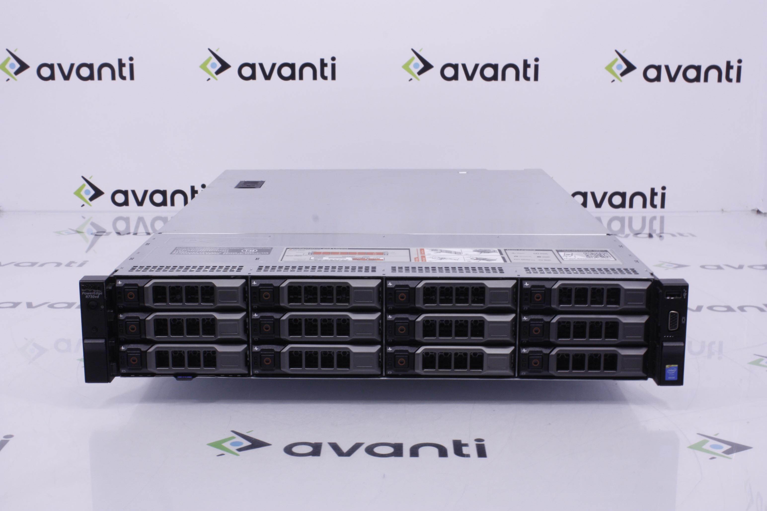 Dell Poweredge R730XD 2x E5-2640v3 128GB DDR4 8TB SATA 2x 750W H730