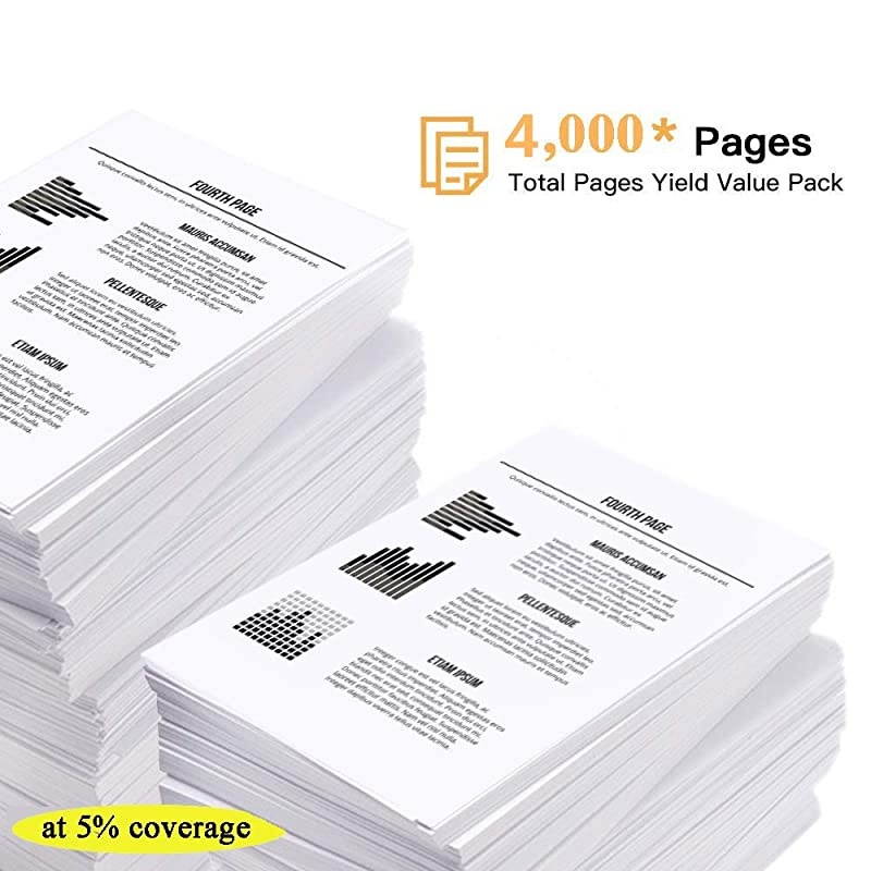 High Yield 2 Pack Compatible Toner Cartridge Replacement for Canon E40/E30/E31/E16/E20 (1491A002AA) Black use in ImageClass FC100 120 108 128 PC-140 PC-150 PC-160 PC-170 PC-300 Copy Printer