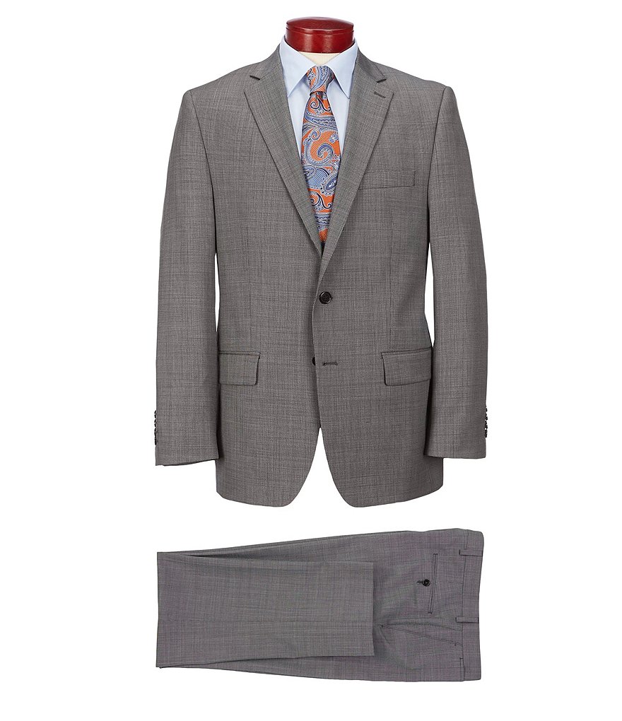 Ralph Ralph Lauren Classic Fit Neat Black Wool Suit