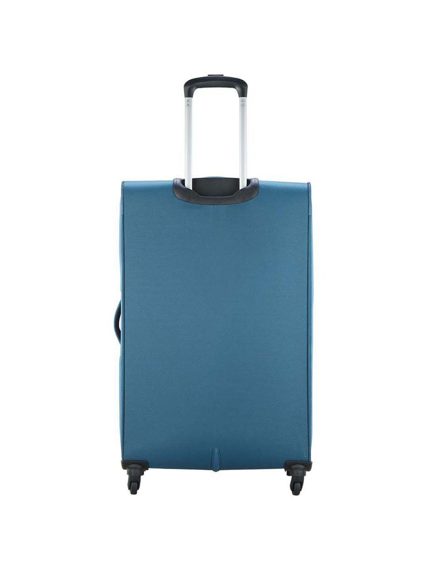 Skybags Converge Plus Sec Blue Color Block Soft Large Trolley Bag - 47.8 cm