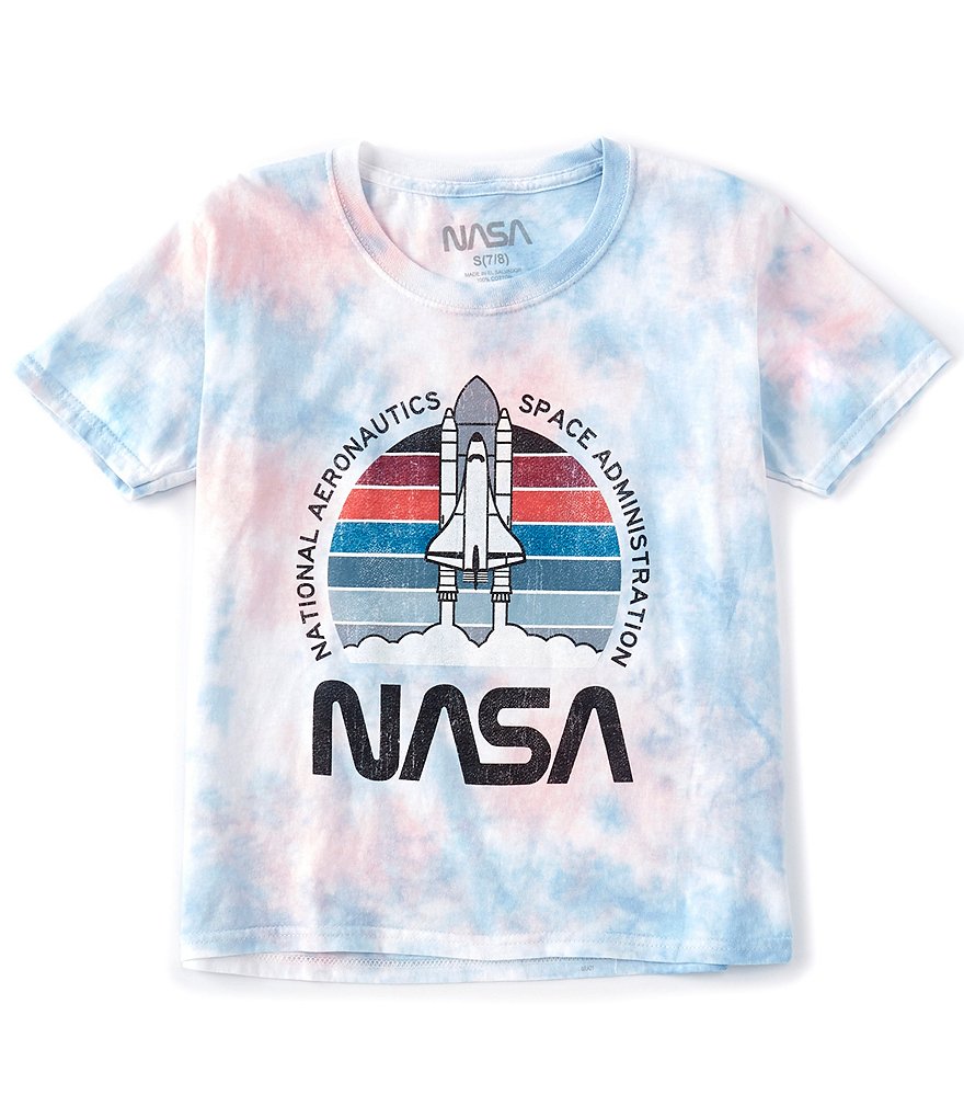 NASA Big Girls 7-16 Short-Sleeve Spaceship Tee