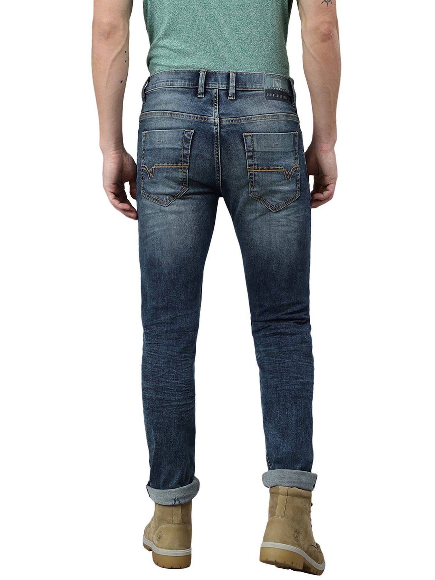 Woodland Blue Lightly Washed Jeans