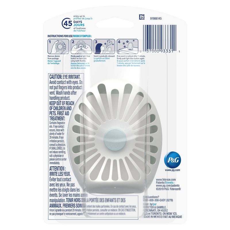 Febreze Small Spaces Air Freshener - Gain Original Scent - 1ct
