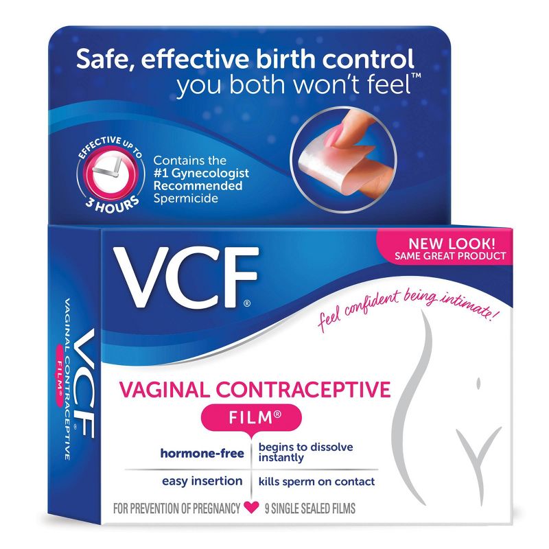 VCF Contraceptive Films - 9ct