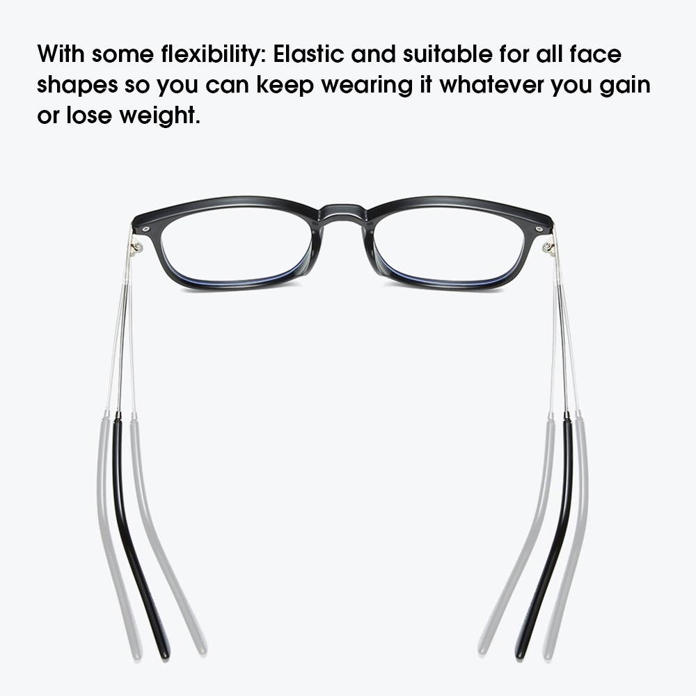 LG8815 Blue Light Blocking Glasses Frame Light Plastic&Metal Eyeglasses Frame for Man and Woman Anti Glare