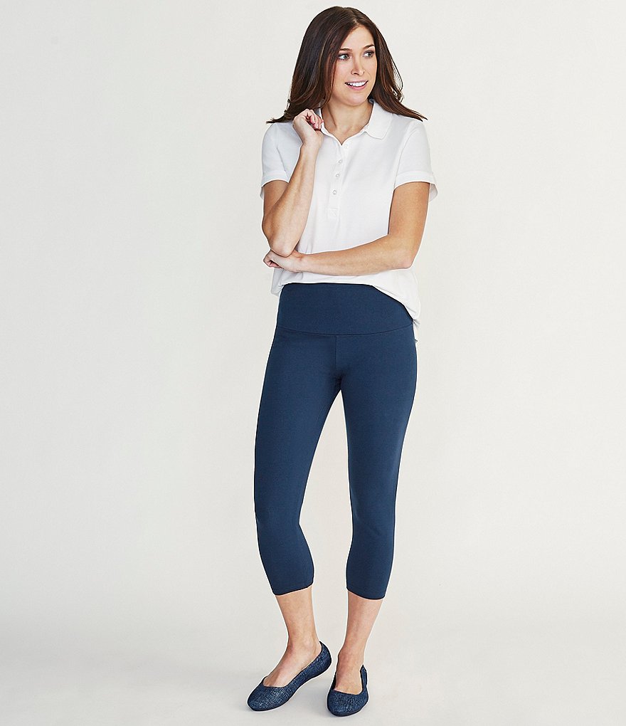 Commando Faux Leather Crocodile-Embossed Legging