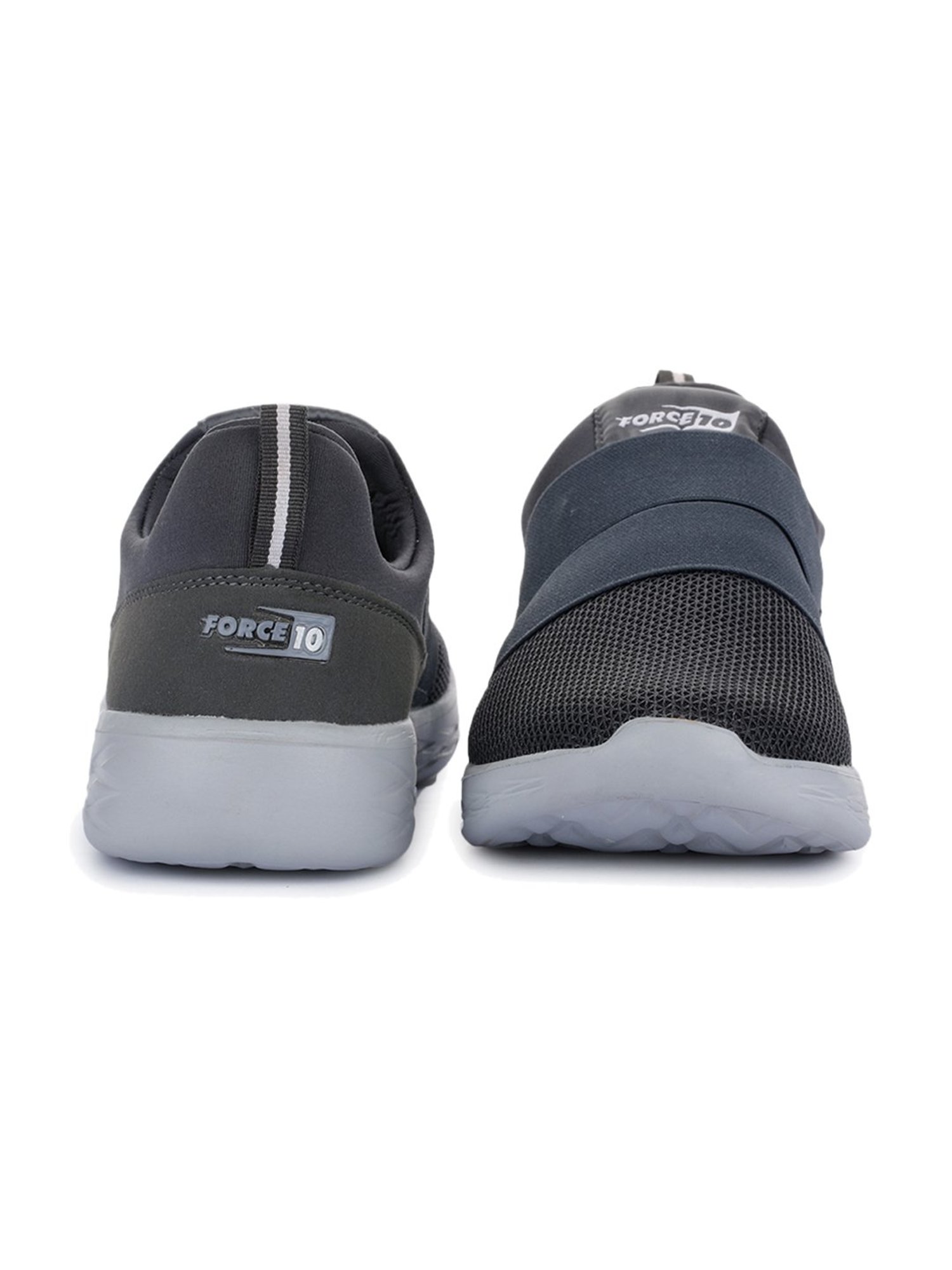 Force 10 by Liberty Men's Dark Grey Walking Shoes