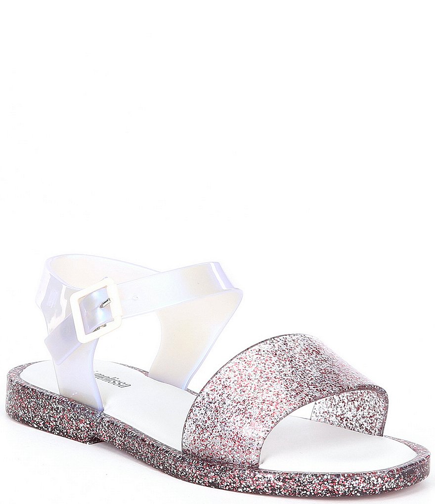 Mel By Melissa Girl's Mar Glitter Sandals (Toddler)