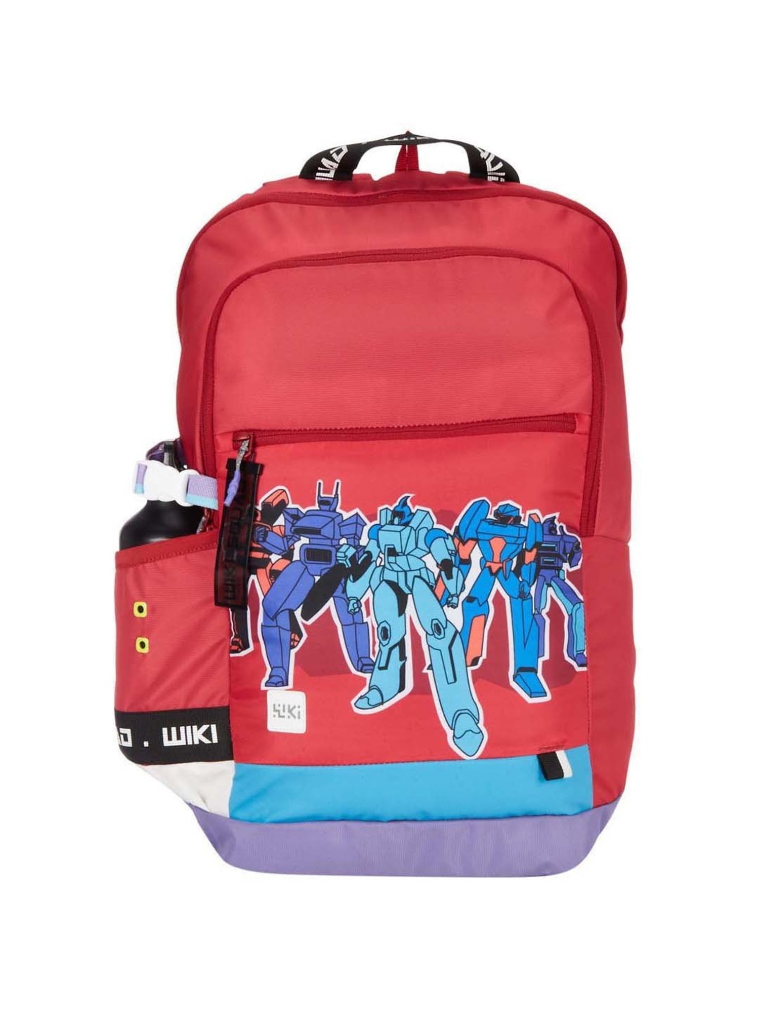 Wiki 30.5 Ltrs Red Medium Backpack