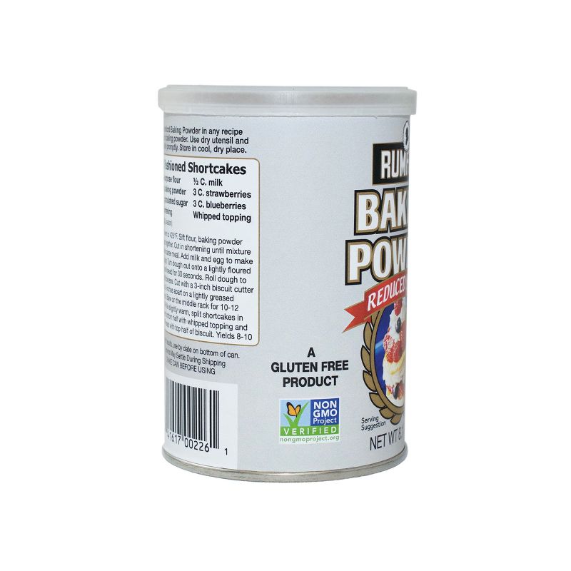 Rumford Gluten Free Reduced Sodium Baking Powder - 8.1oz