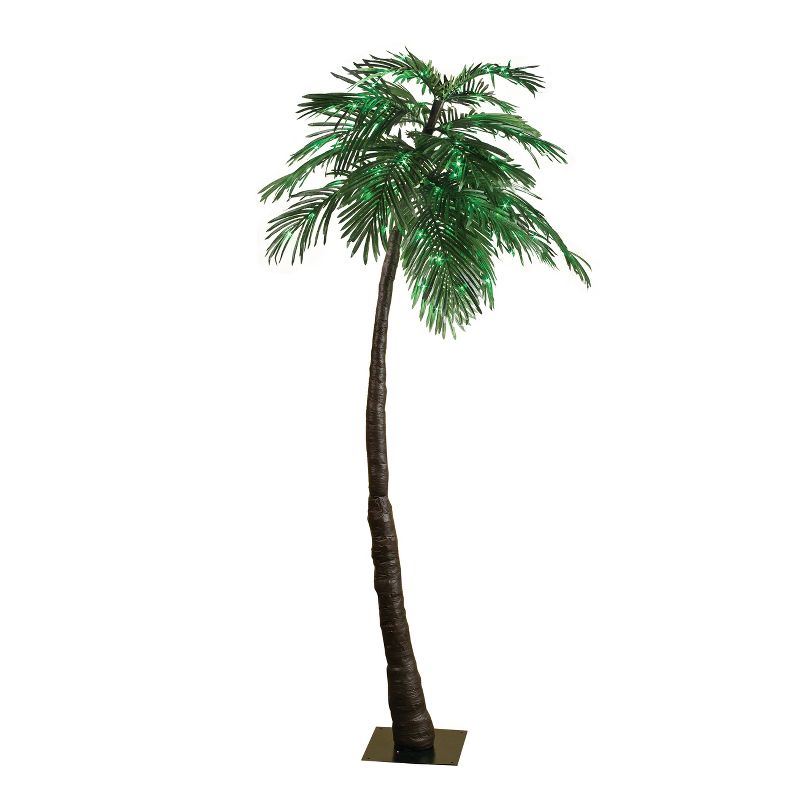 7' LED Lighted Decorative Palm Tree