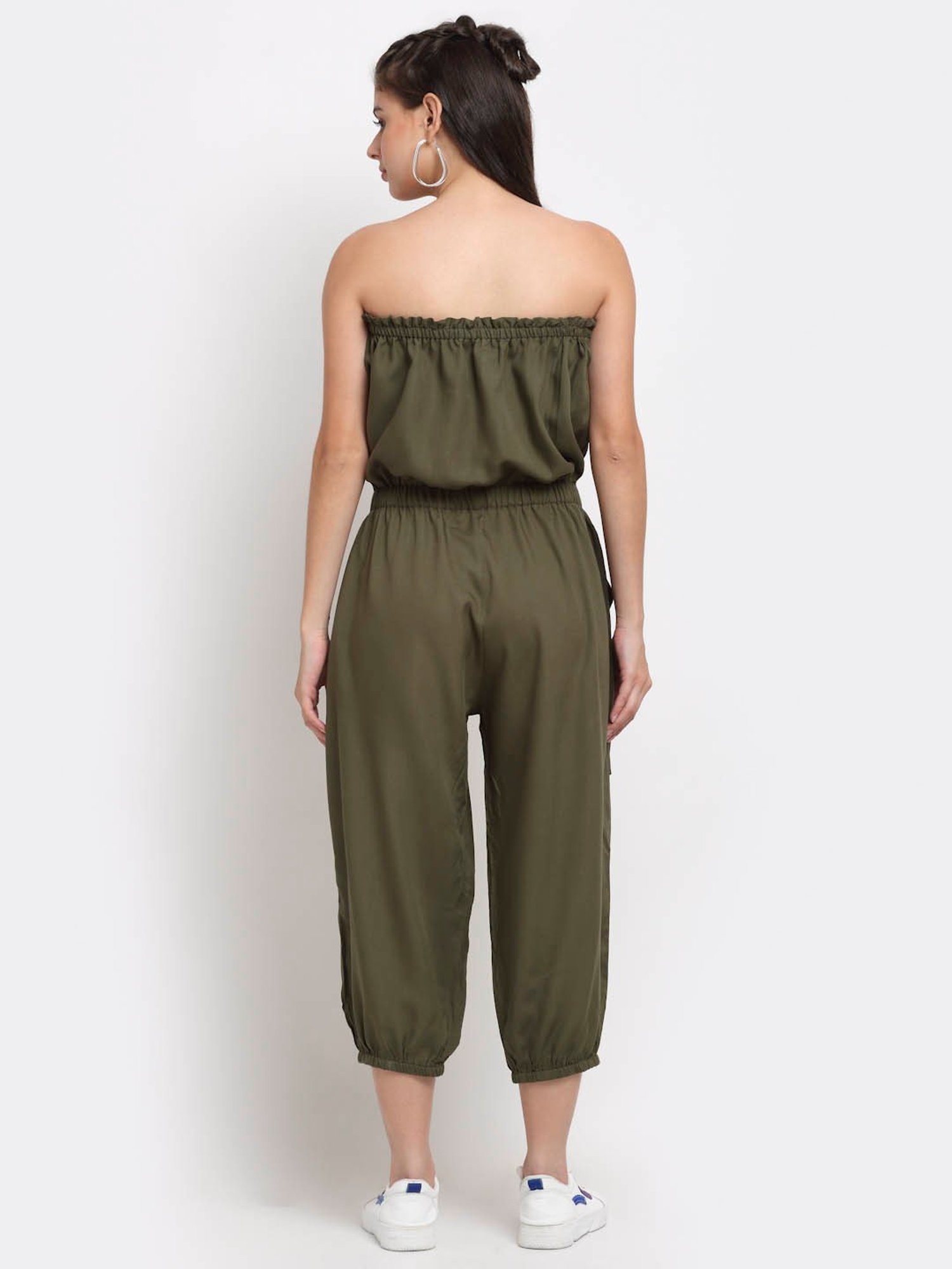 NEUDIS Olive Tube Jumpsuit