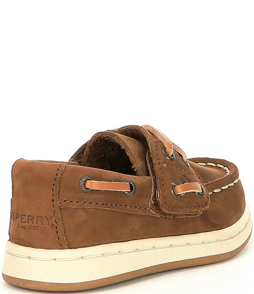 Sperry Boys' Sperry Cup II Leather Jr Boat Shoes (Toddler)