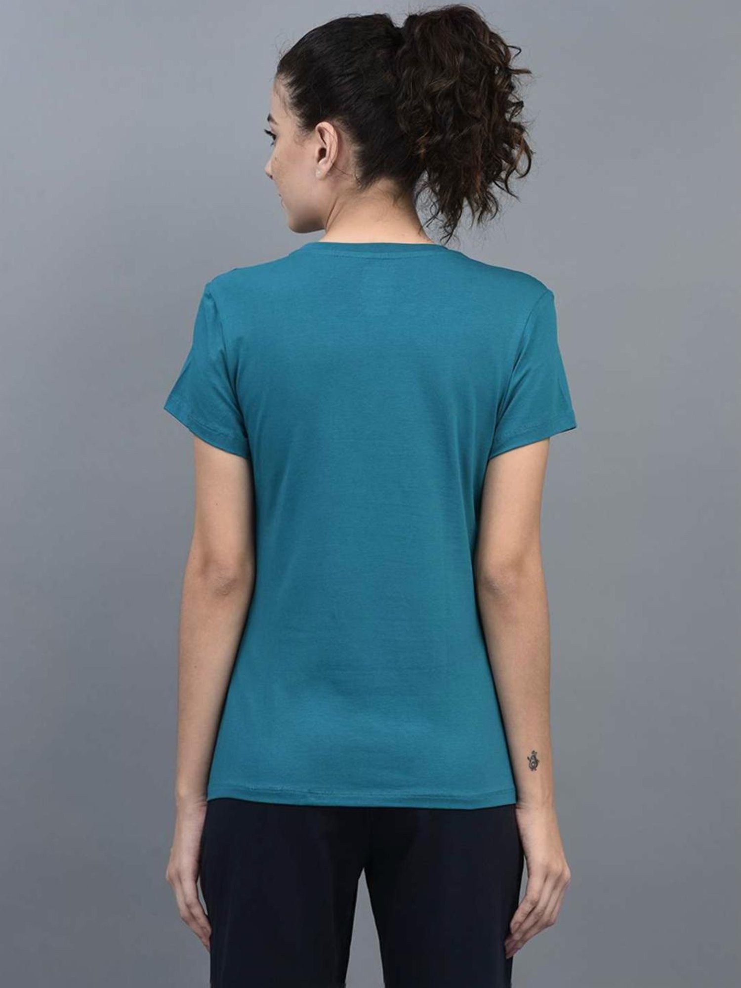 Dollar White & Black Cotton Sports T-Shirt - Pack Of 3