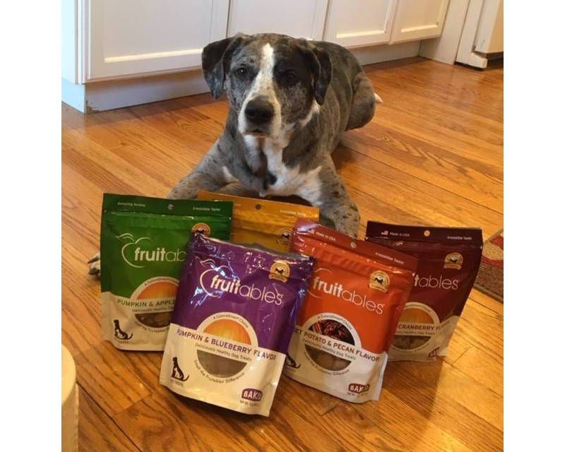 Fruitables Baked Pumpkin & Apple Flavor Healthy Low Calorie Dog Treats  - 7oz