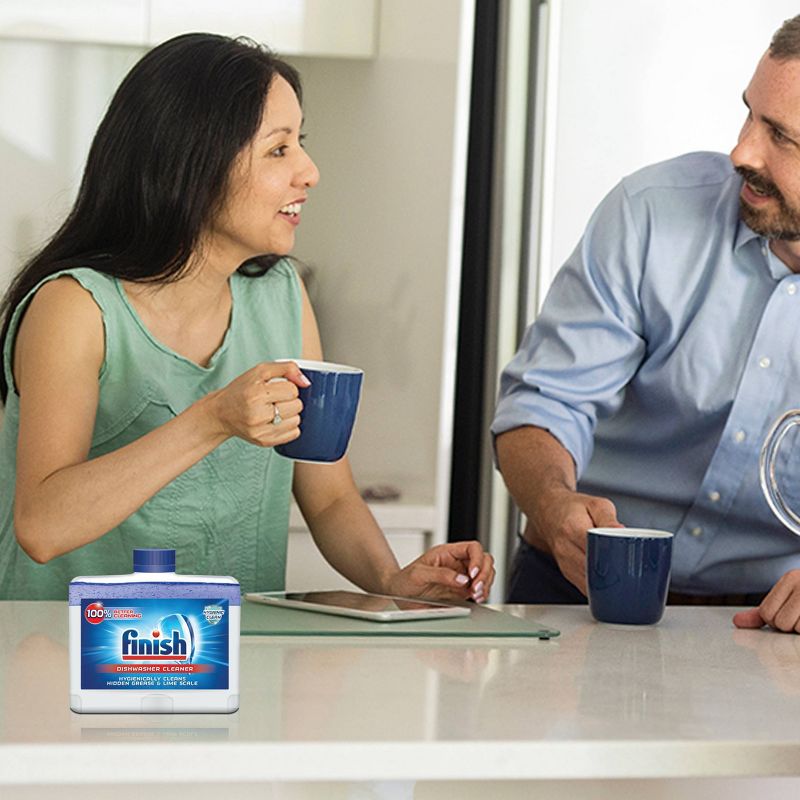 Finish Liquid Dishwasher Machine Cleaner - 8.45oz
